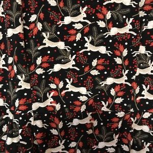 Boden winter weather rabbit dress